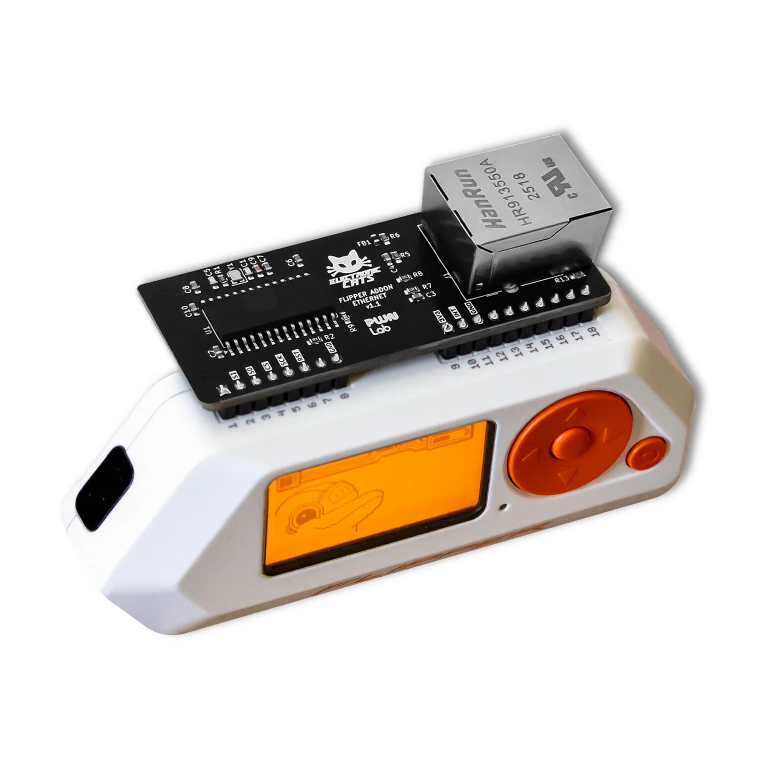 Flipper Zero Add-On: Ethernet - Electronic Cats | Product Security