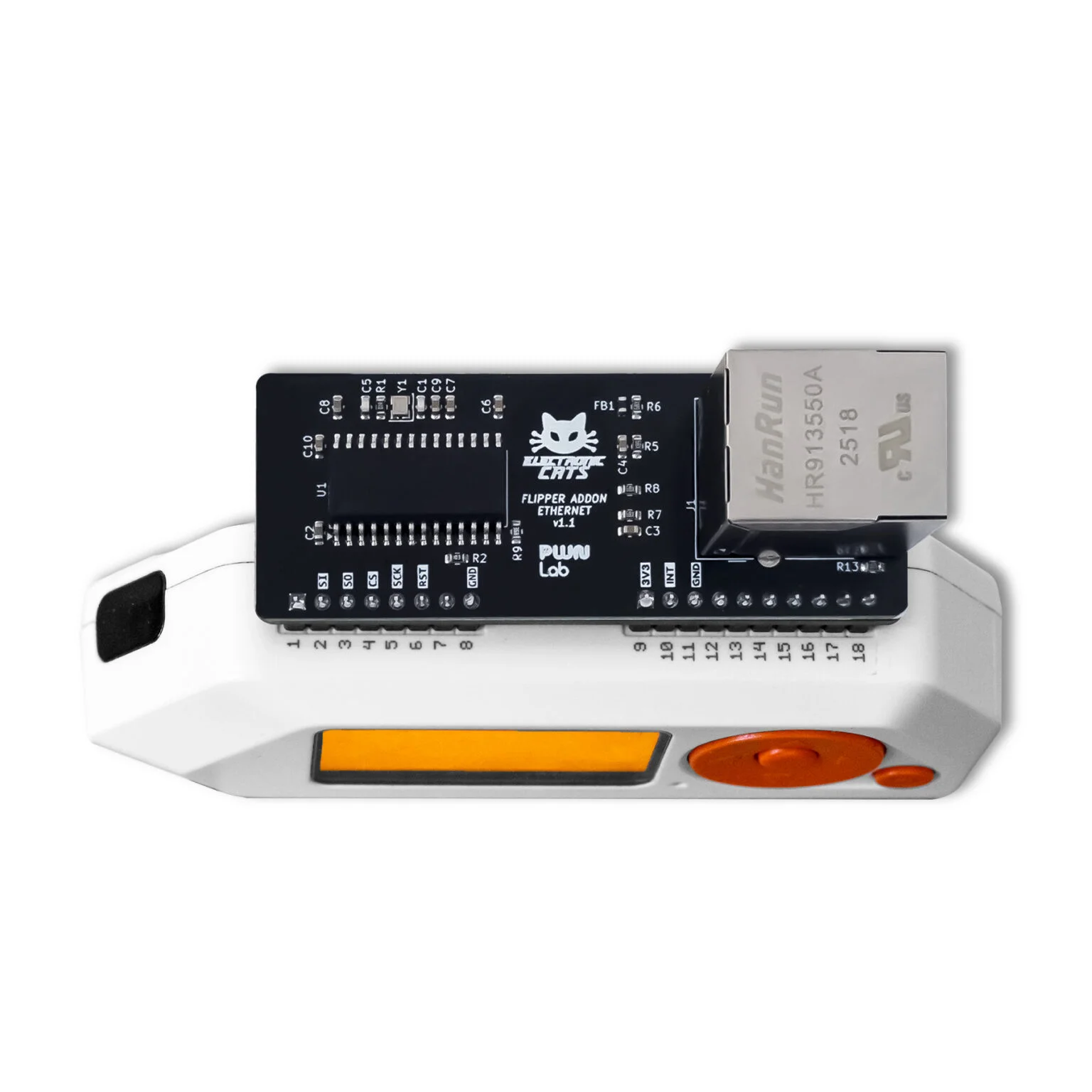 Flipper Zero Add-On: Ethernet - Electronic Cats | Product Security