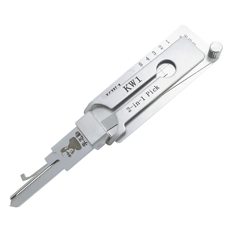 その他 Kiwisisish Lishi - KW1 (Kwikset 5 Pin) 2-in-1 Pick & Decoder - Lishi