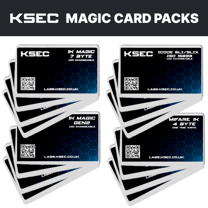 KSEC "Magic" UID Changeable Card Packs RFID Access Card Cloning