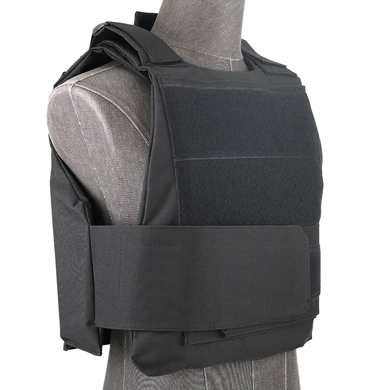 M53.｜QUIET MILITARY FIELD VEST（Black） Tactical Vest Quick Release Lightweight Vest Adjustable