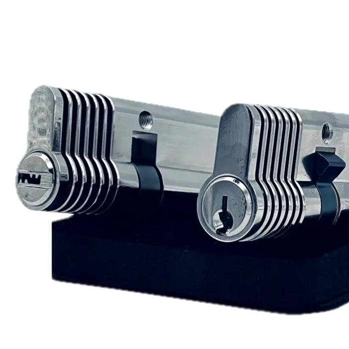 KSEC Pro Pick Cutaway Dimple & Euro Cylinder Dual Practice Lock