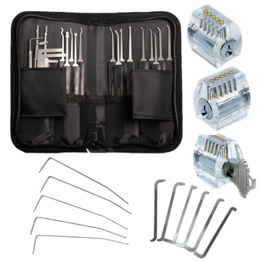 KSEC Lock Picking Training Kit Expert Level with Set of Three