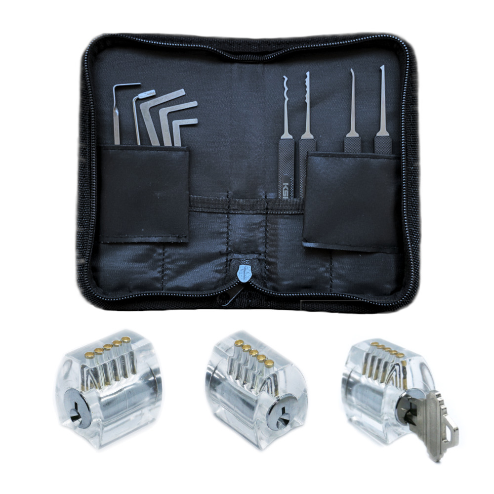 KSEC Pro Pick Lock Picking Training Set Intermediate Beginner