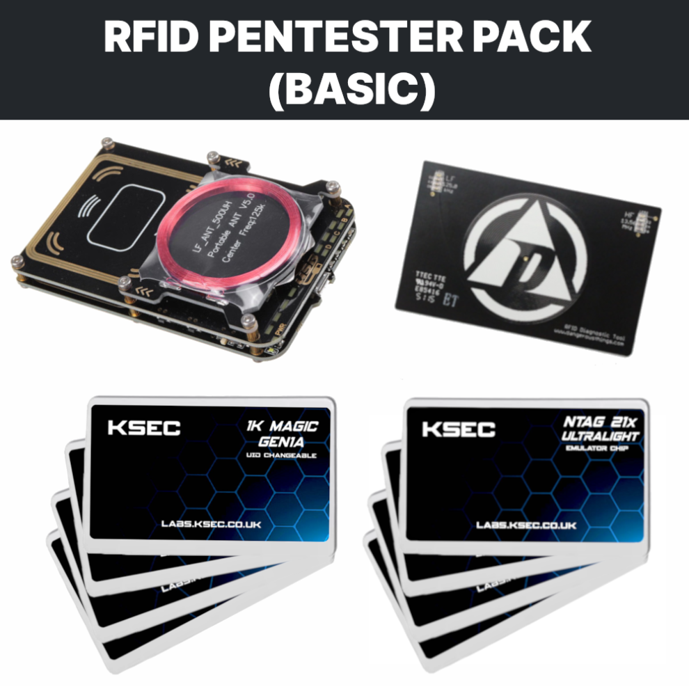 RFID Pentester Pack (Basic) Beginners RFID Testing Set Access Control, Gadgets & Tools