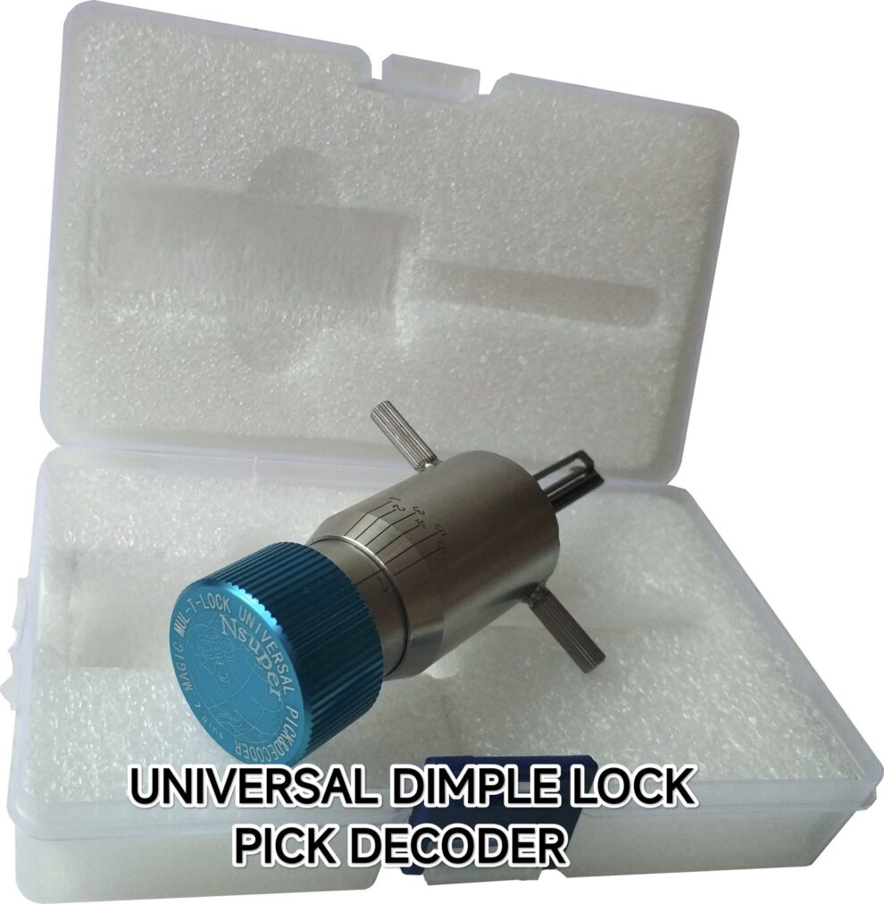 NSuper Locks Universal Dimple Lock Pick & Decoder - KSEC Worldwide